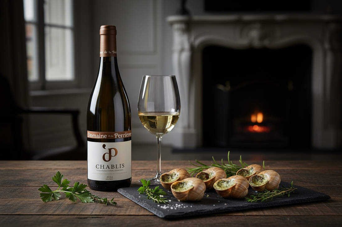 botella-de-Vino-Blanco-Chablis-2023-Domaine-de-la-Perriere-Francia