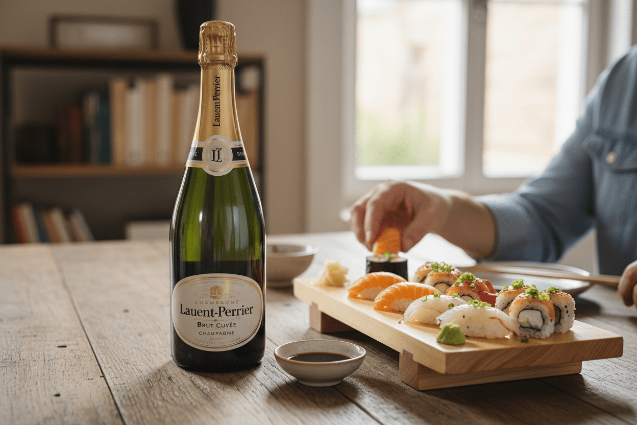 Champagne Laurent Perrier Brut Cuvée de 750ml - La Cava