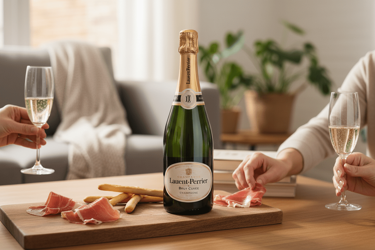 Champagne Laurent Perrier Brut Cuvée de 750ml - La Cava