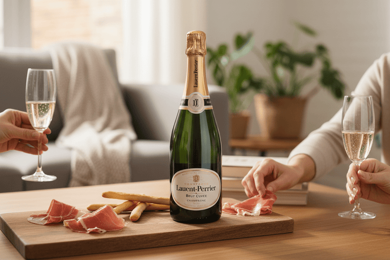 Champagne Laurent Perrier Brut Cuvée de 750ml - La Cava
