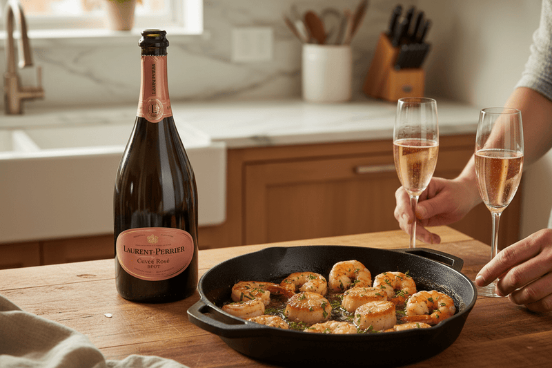 Champagne Laurent Perrier Cuvée Rosé 750ml - La Cava