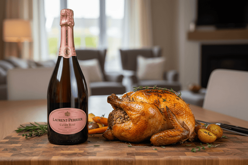 Champagne Laurent Perrier Cuvée Rosé 750ml - La Cava