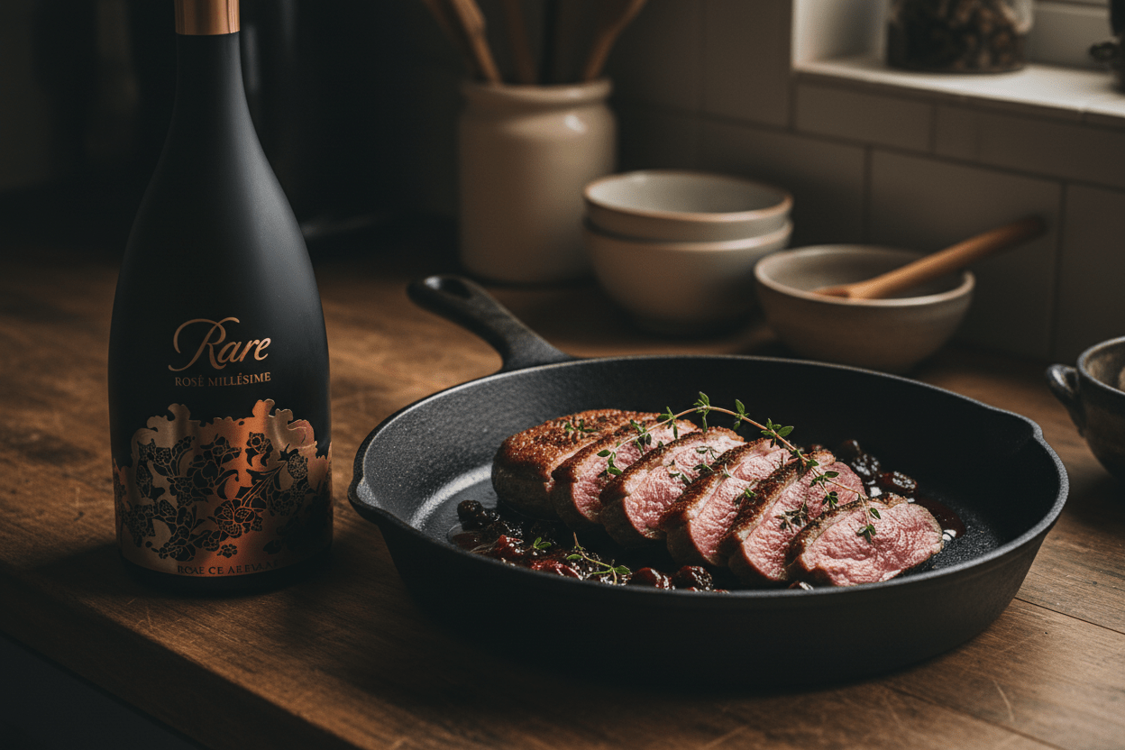 Champagne Rare Rosé Millésime 2014 750ml - Vino de Francia - La Cava