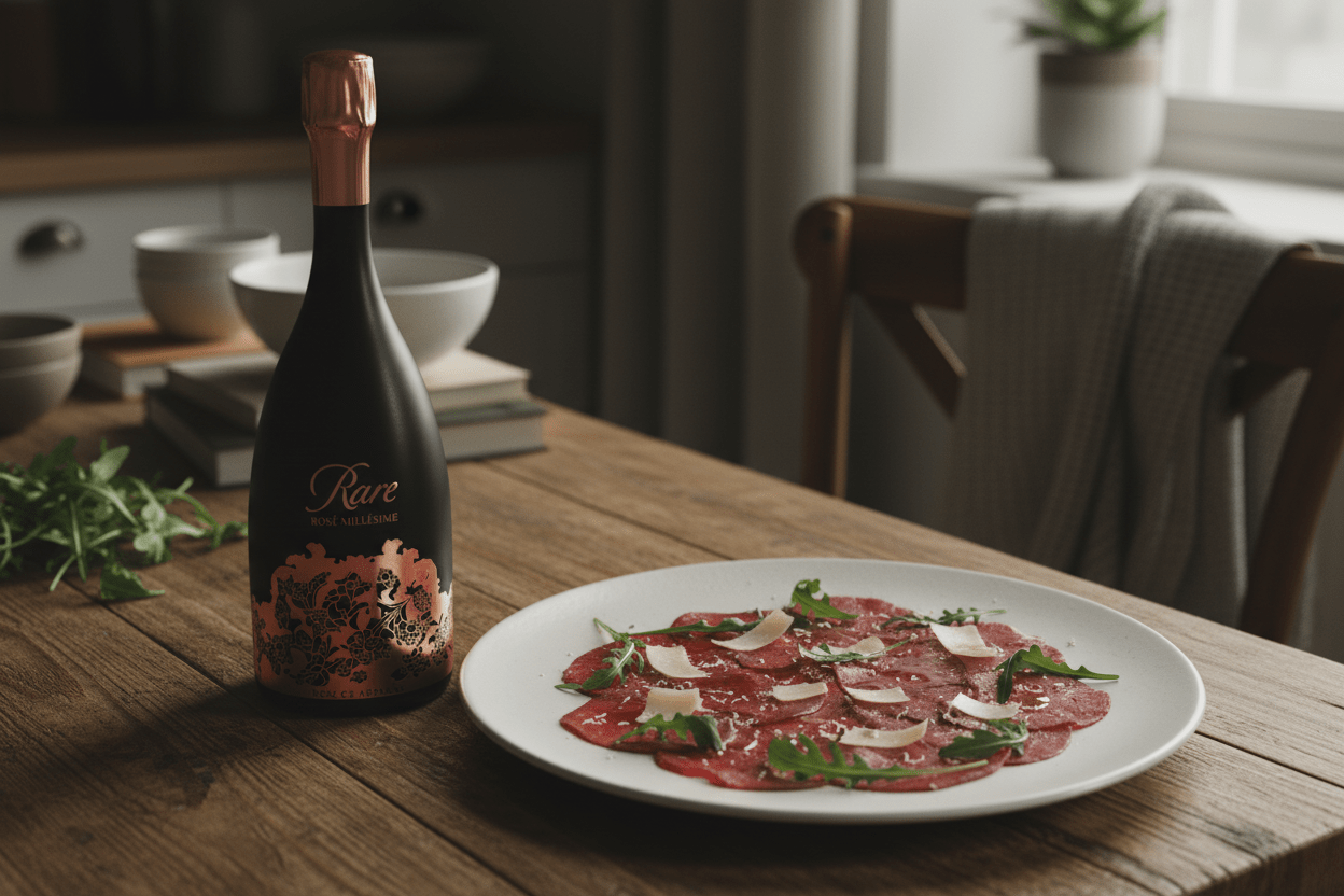 Champagne Rare Rosé Millésime 2014 750ml - Vino de Francia - La Cava