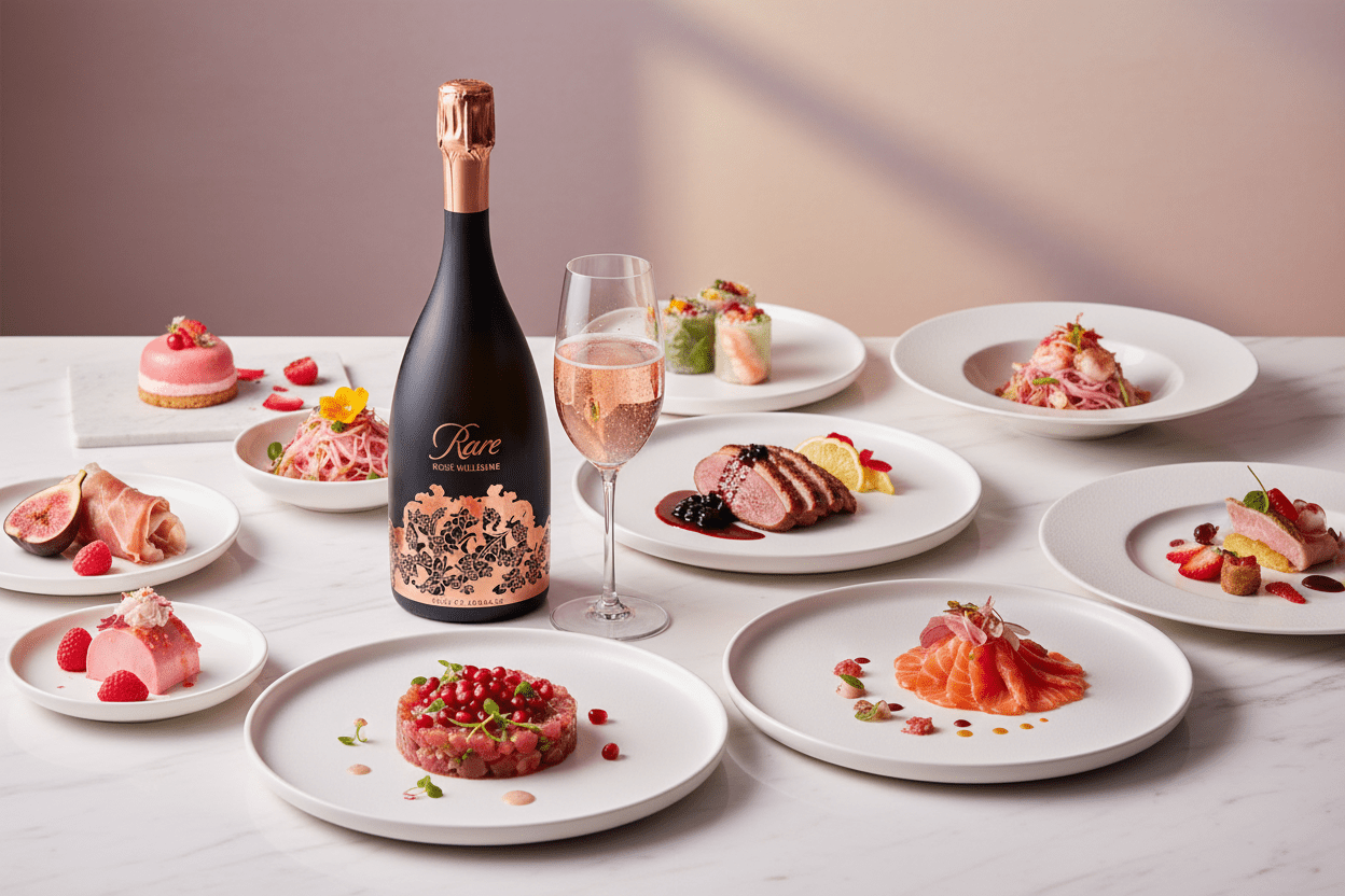 Champagne Rare Rosé Millésime 2014 750ml - Vino de Francia - La Cava