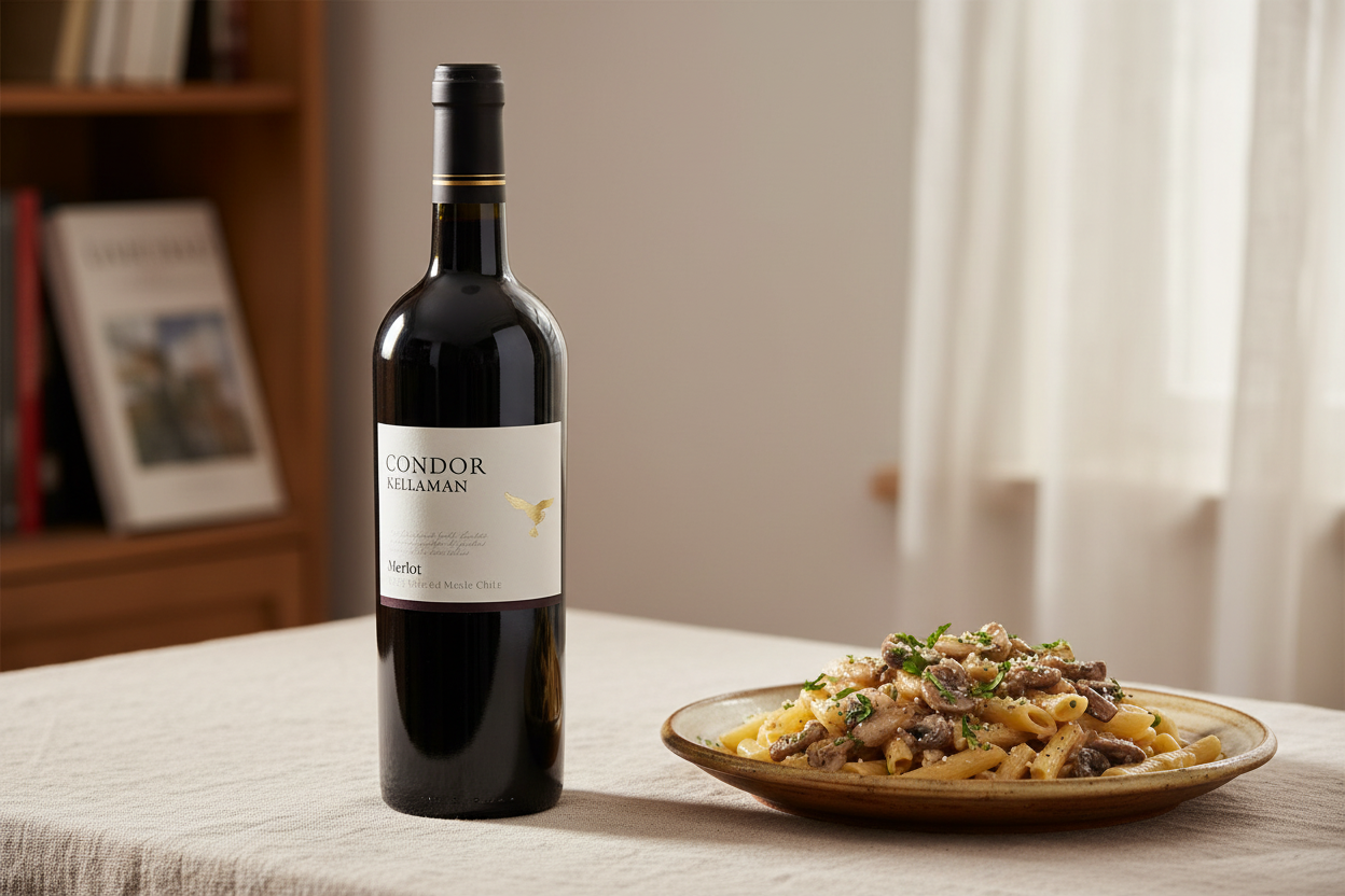 Champiñones — Merlot Selección Chile