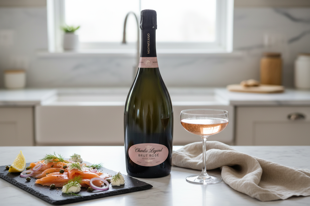 Charles Legend Brut Rosé Magnum Salmón Ahumado
