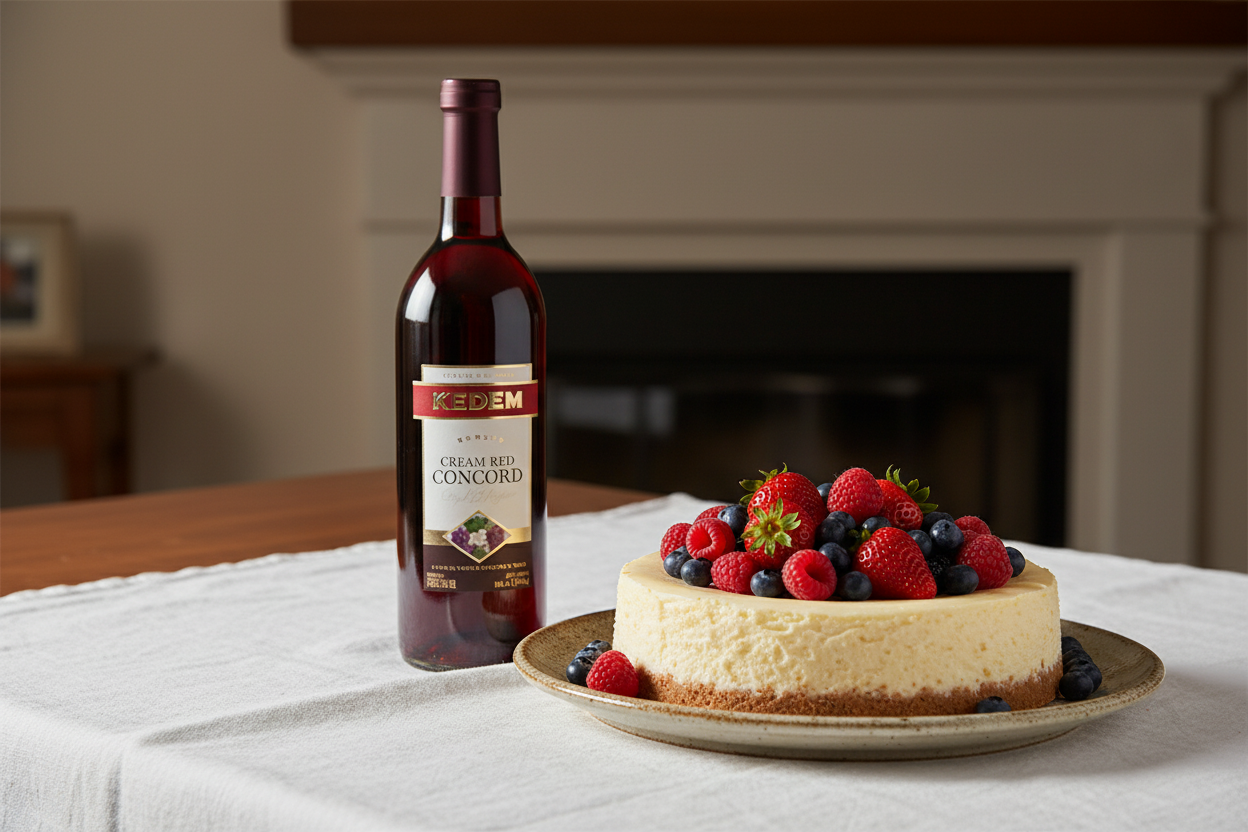Cheesecakes — Kedem Cream Red Concord