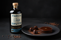 Chocolate amargo con Amaro Aplino