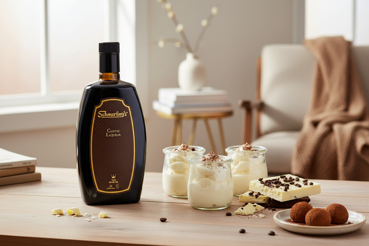 Chocolate blanco con Schmerling's Coffee