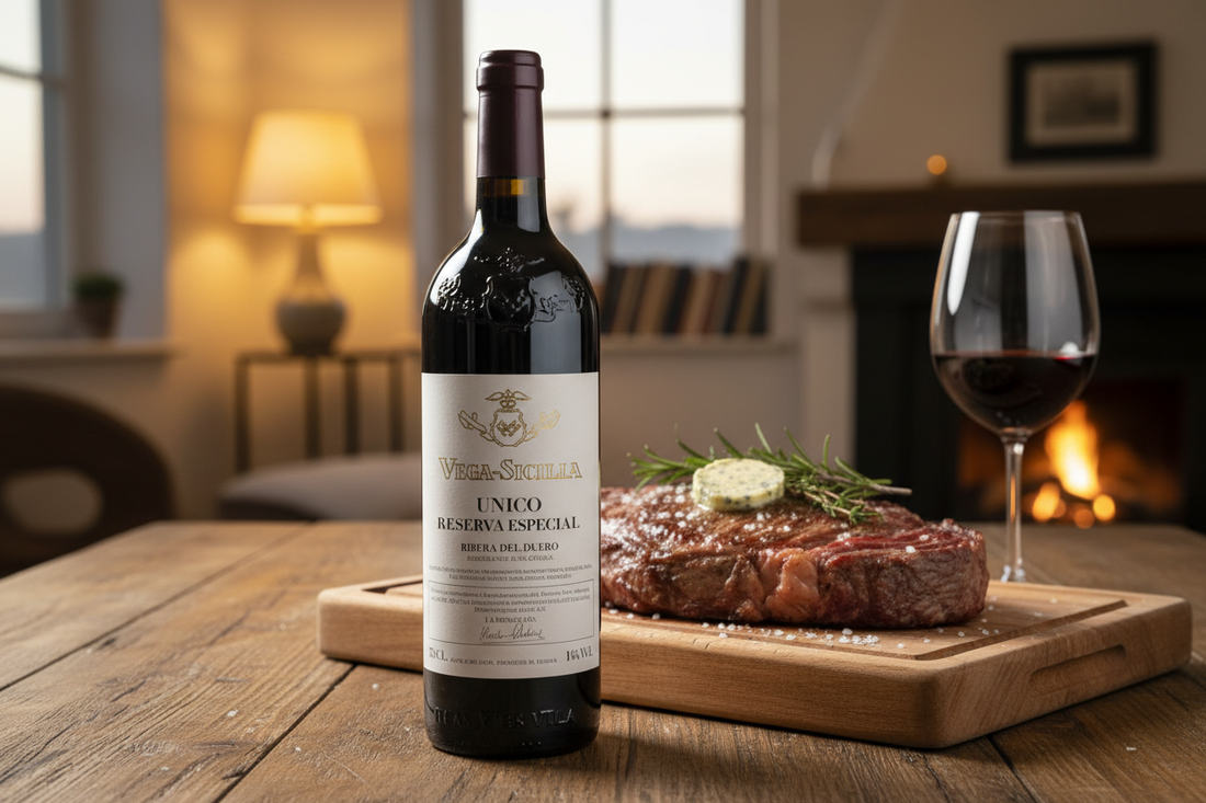 Vino Tinto Vega Sicilia Unico Reserva Especial de 750ml - La Cava