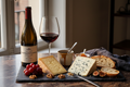 Clos Badon-Thunevin 2019 Bordeaux Francia - Gruyère Réserve y Queso Azul Suave