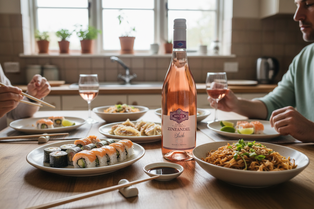 Vino Rosado Rocca Zinfandel Blush, Puglia - Vino de Italia