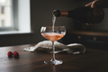 Copa amplia Rosé