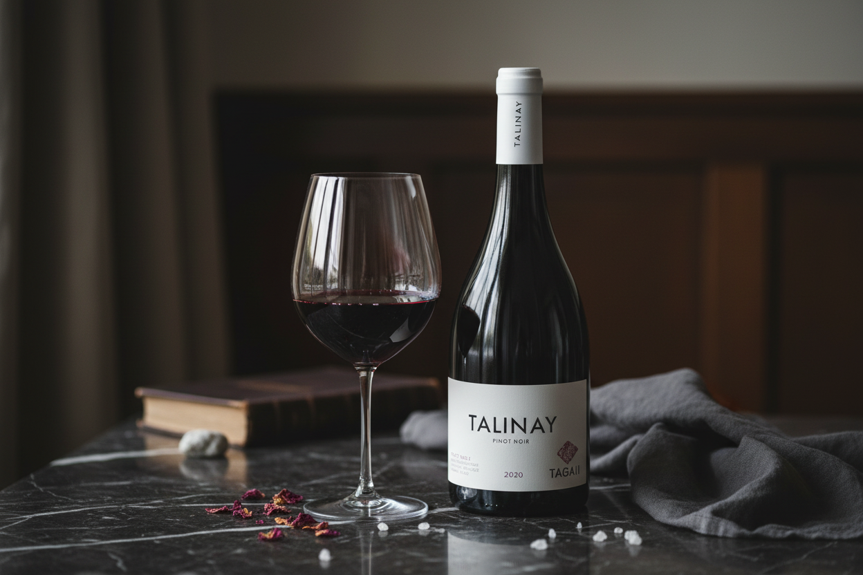 Copa Borgoña con Talinay PAI Pinot Noir 2020
