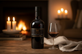Copa de cristal fino con Lavie Dark Chocolate