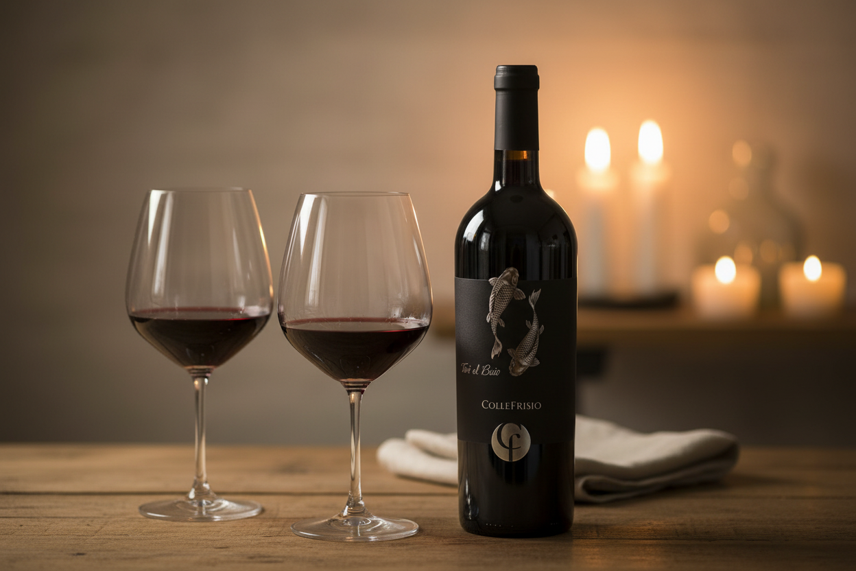 Copas Bordeaux con In&Out Black Edition