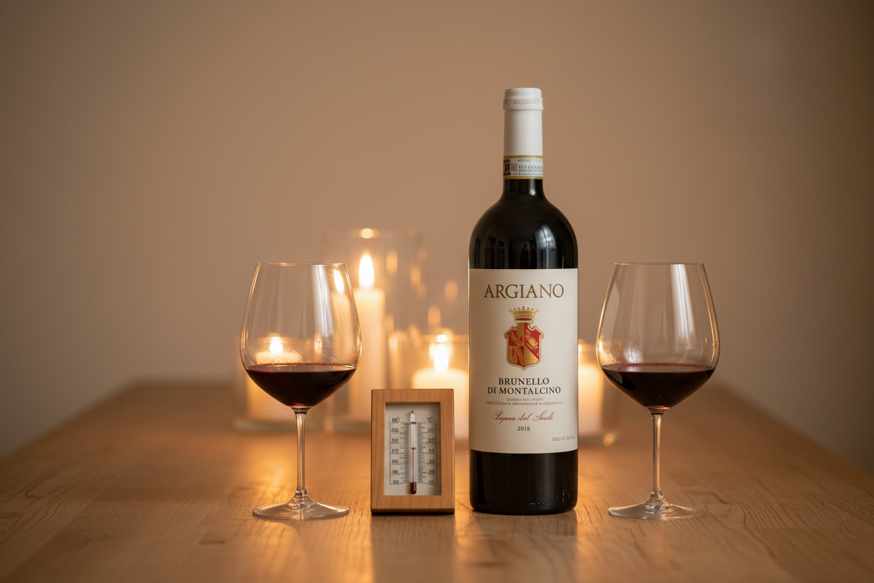 Copas Cru a 18°C con Vigna del Suolo Magnum