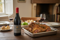 Cordero lechal con Vallegarcía Garnacha Cariñena