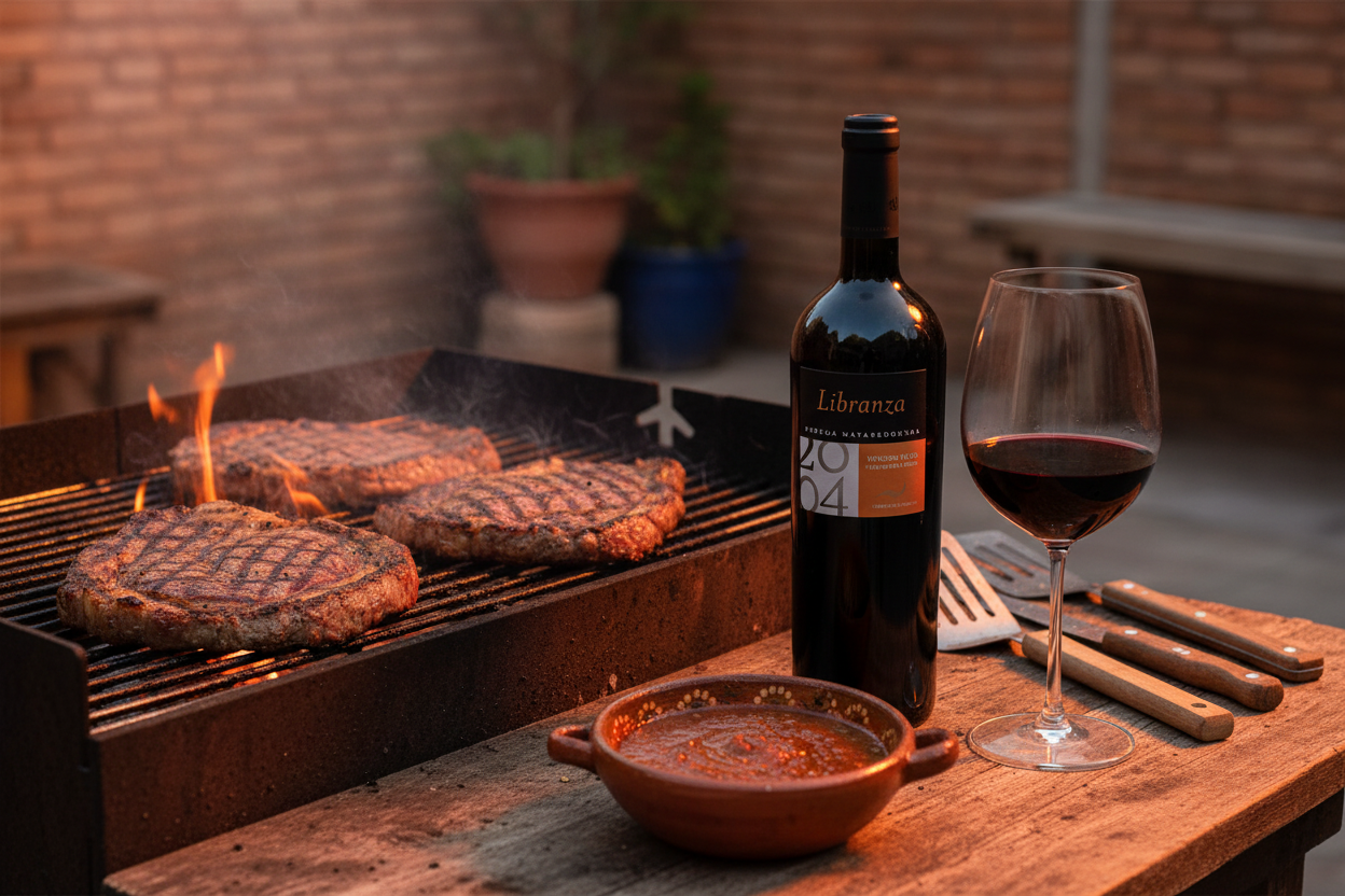 Cortes con chiles ahumados