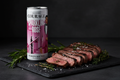Cortes magros al grill con Rosado Espumoso Courage
