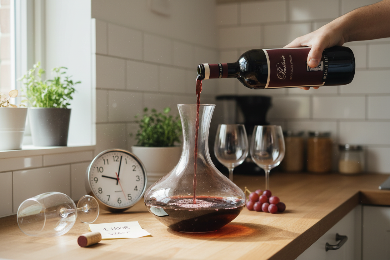 Decantación 1 hora