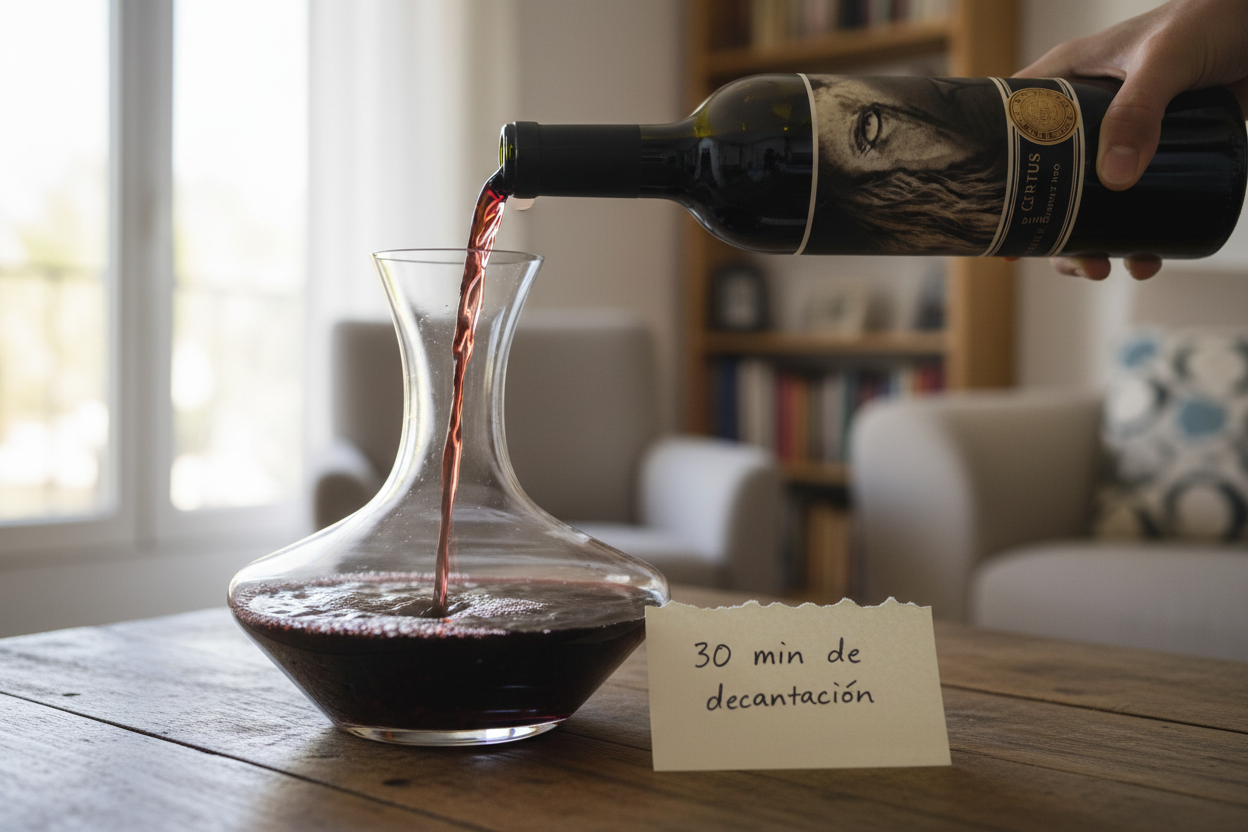 Decantación 30 minutos