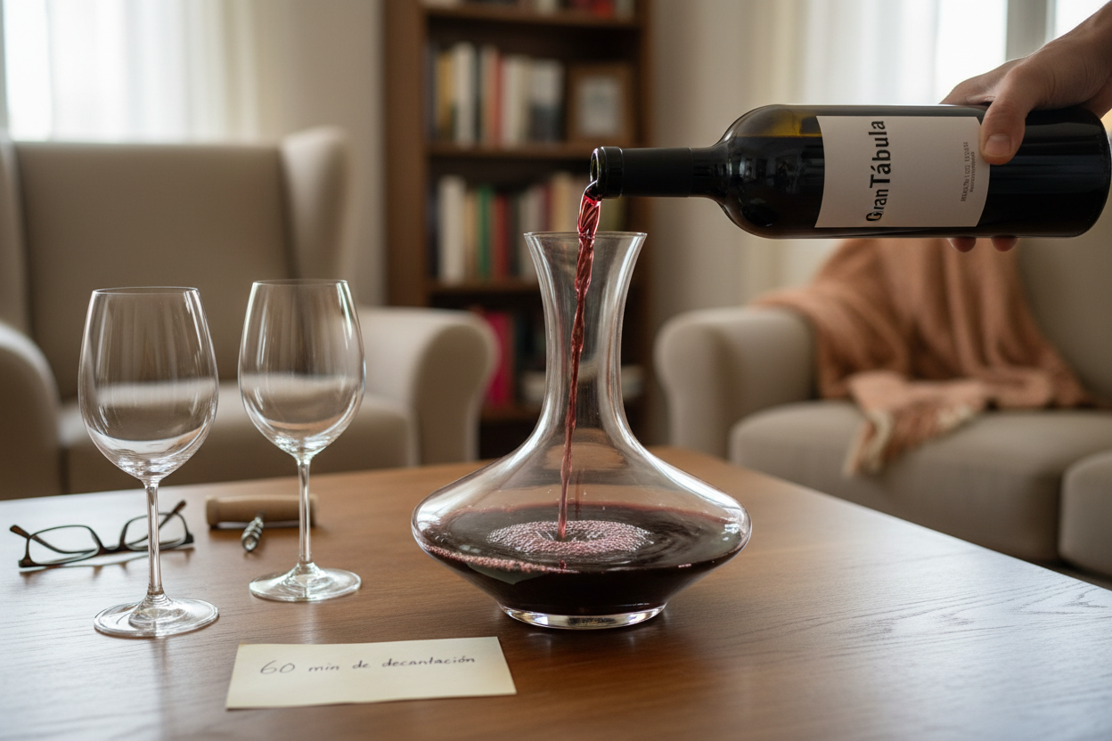 Decantación 60 minutos