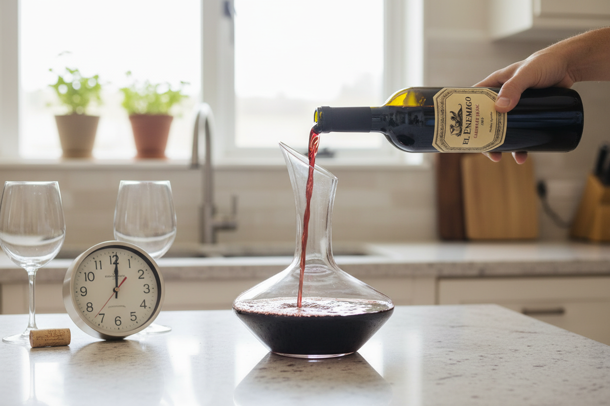 Decantación 60 minutos
