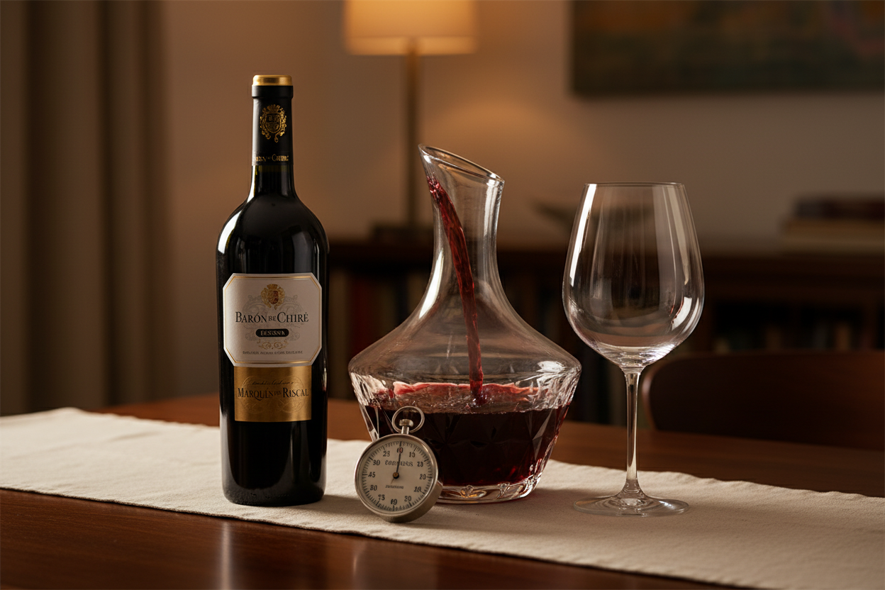 Decantación con Barón de Chirel