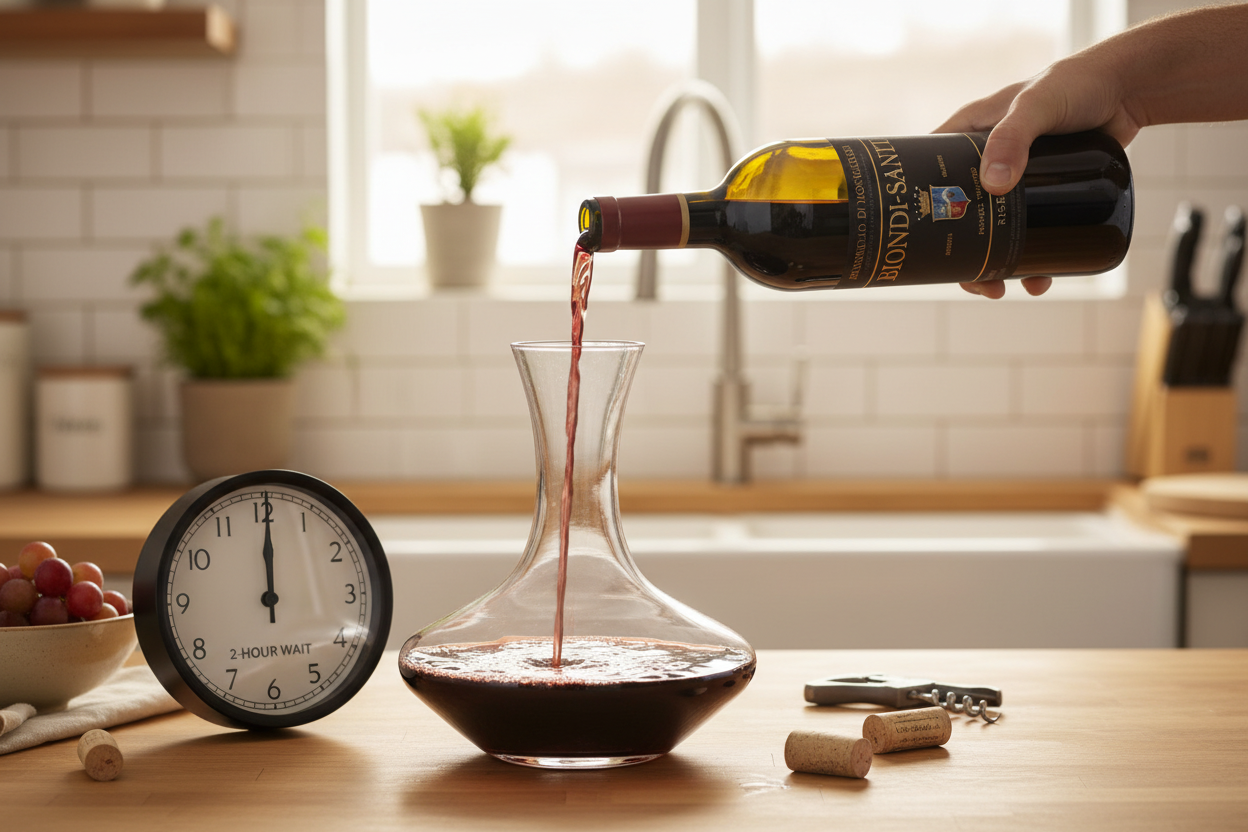 Decantación con Riserva 2013