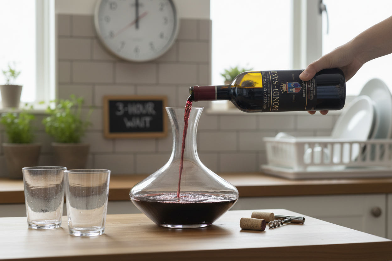 Decantación con Riserva 2015
