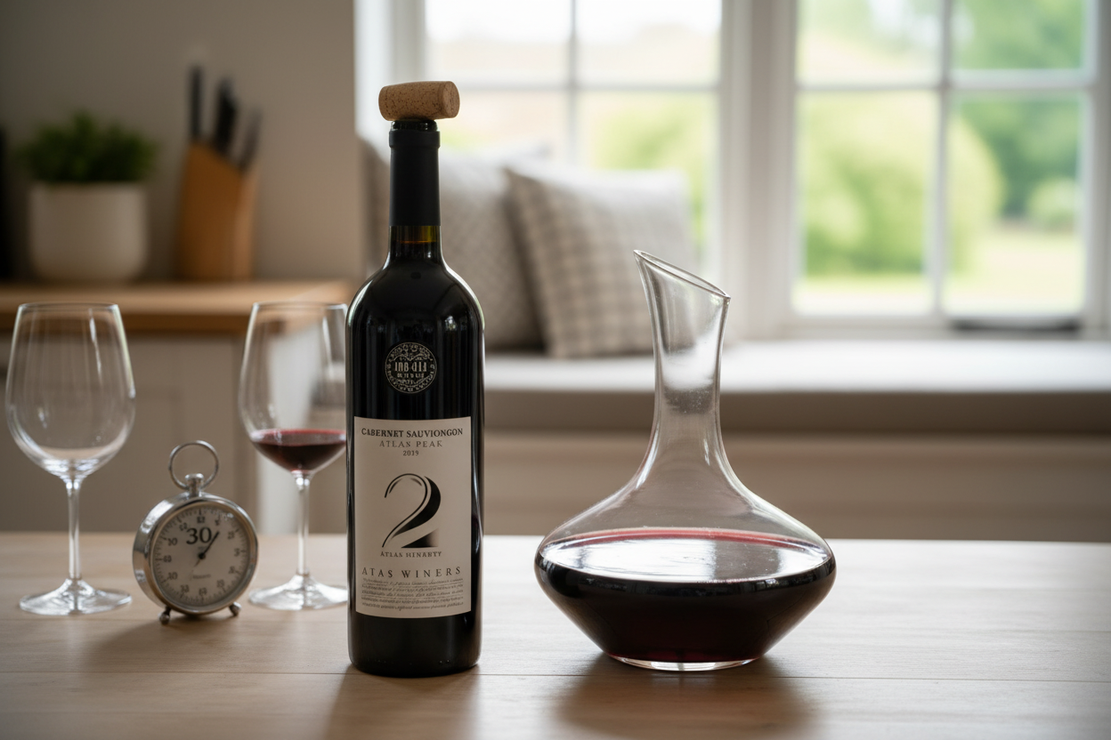 Decantar 30 min - 1848 Cabernet Sauvignon