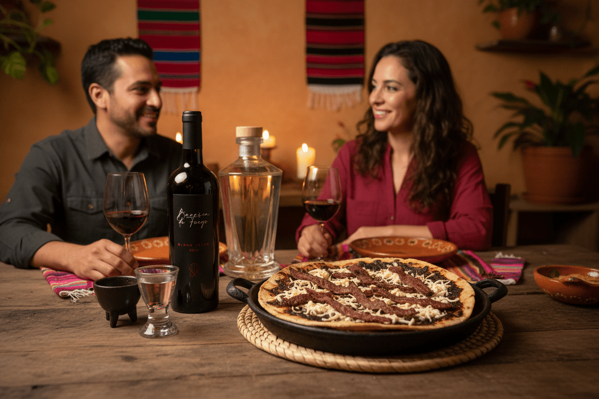 Delirio & Fuego: Dúo Artesanal Mexicano Vino y Mezcal - La Cava