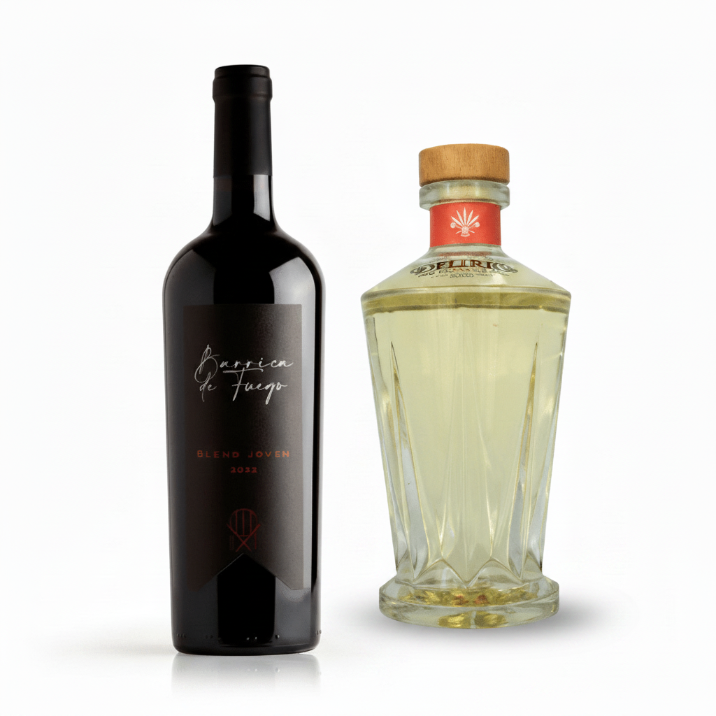 Delirio & Fuego: Dúo Artesanal Mexicano Vino y Mezcal - La Cava