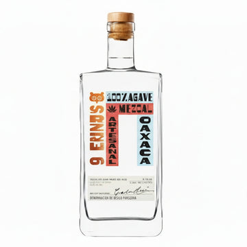 Destilado de Agave Mezcal 9 Reinos Espadín 750ml 100% Artesanal Oaxaca, México - La Cava