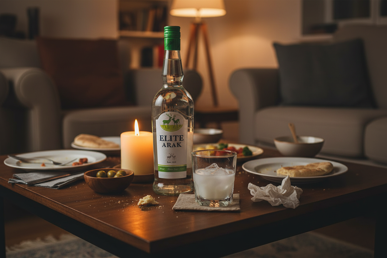 Digestivo con Elite Arak