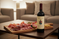 Embutidos curados con Rosso di Montalcino
