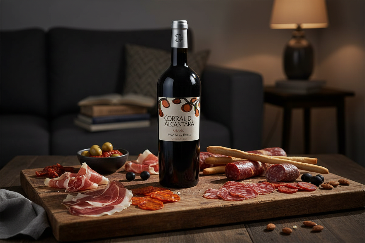 Embutidos ibéricos con Corral de Campanas