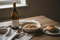 Encruzado con risotto de trufa y caza