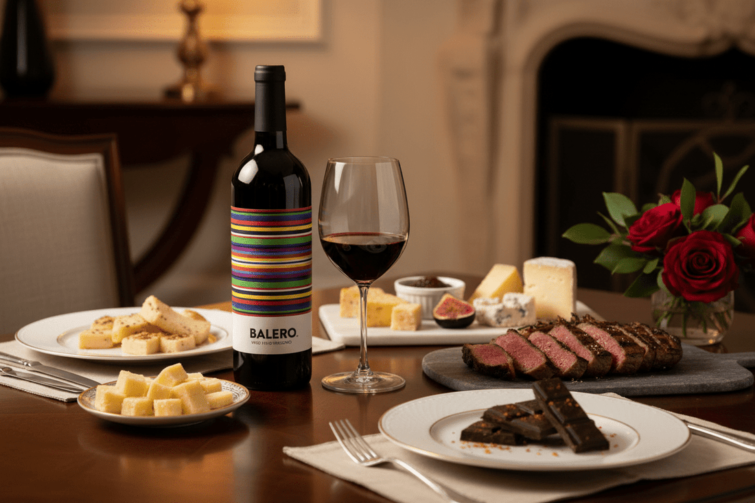 Vino Tinto Balero Cabernet Merlot Syrah 750ml México - Vino Mexicano - La Cava
