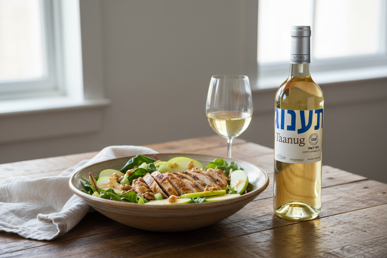 Ensalada de pollo con manzana