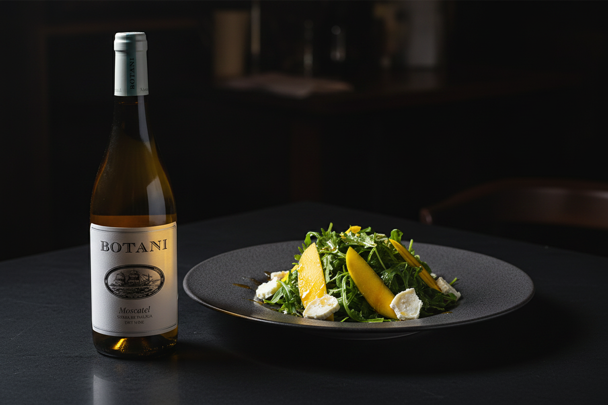 Ensalada frutal con Botani Moscatel