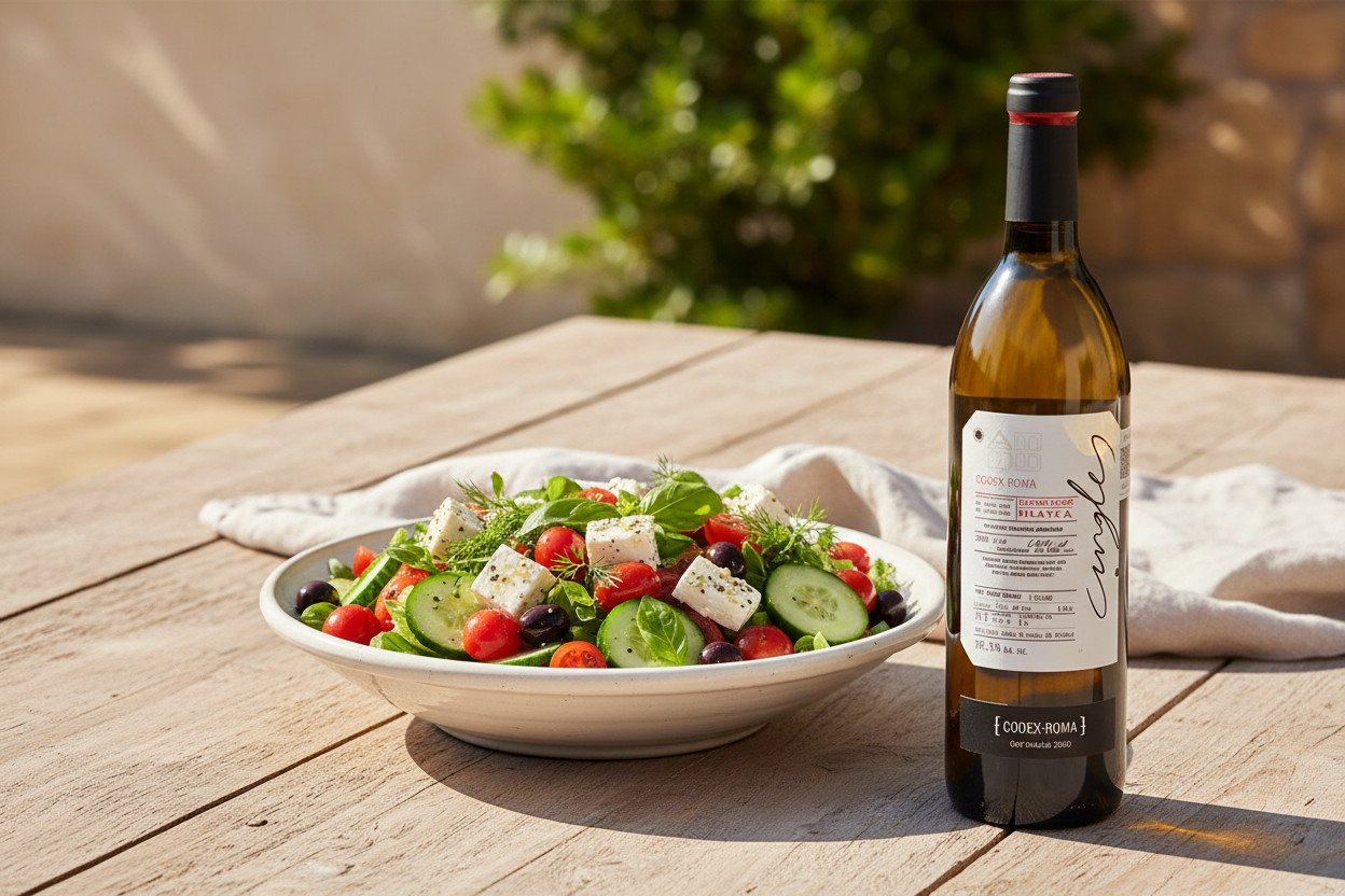 Ensalada mediterránea con Cingles