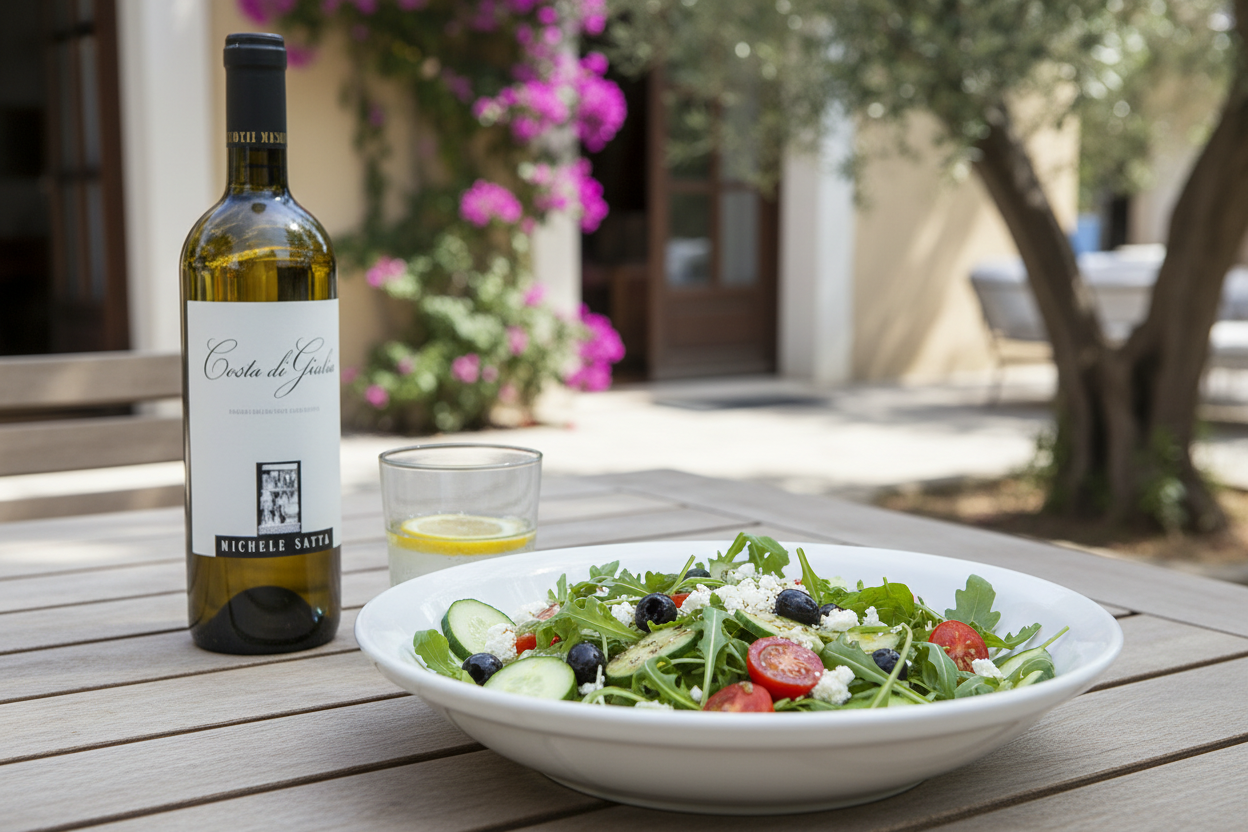 Ensalada mediterránea con Costa di Giulia