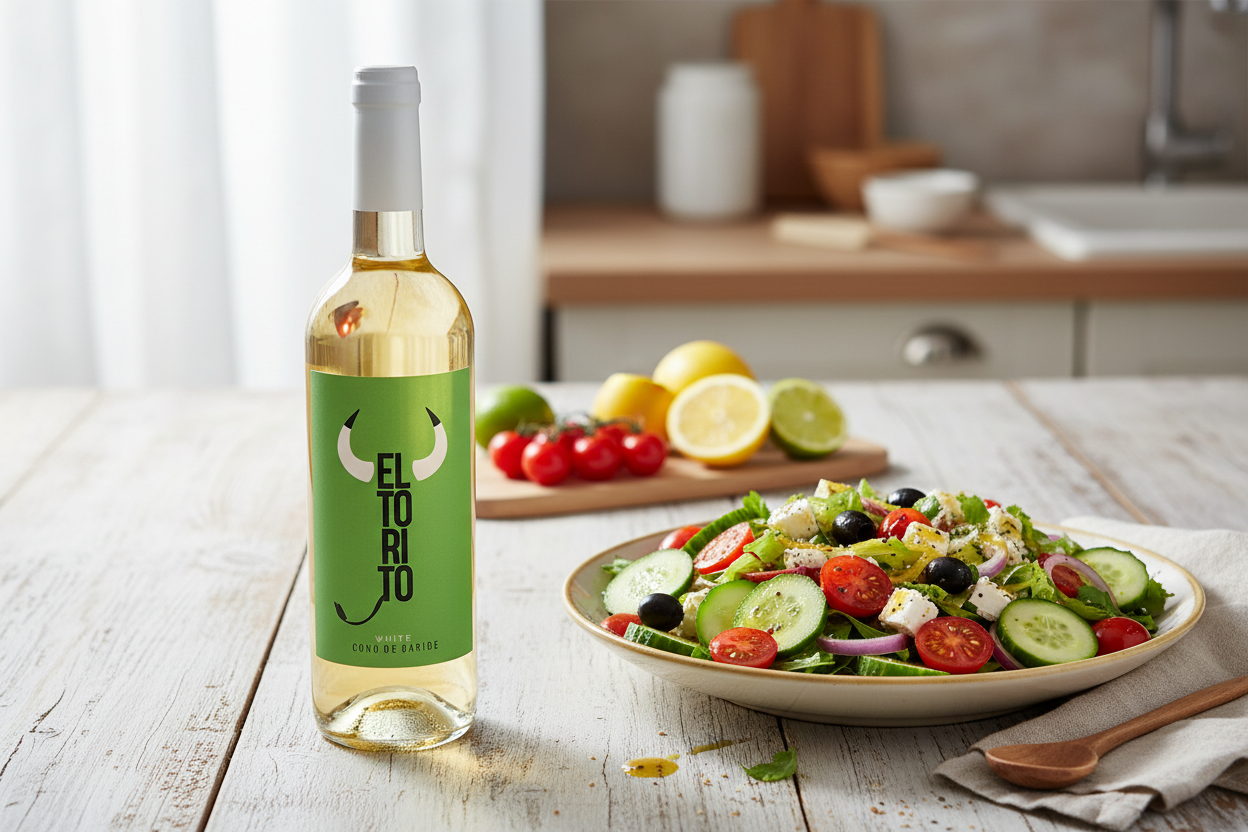 Ensalada mediterránea con El Torito