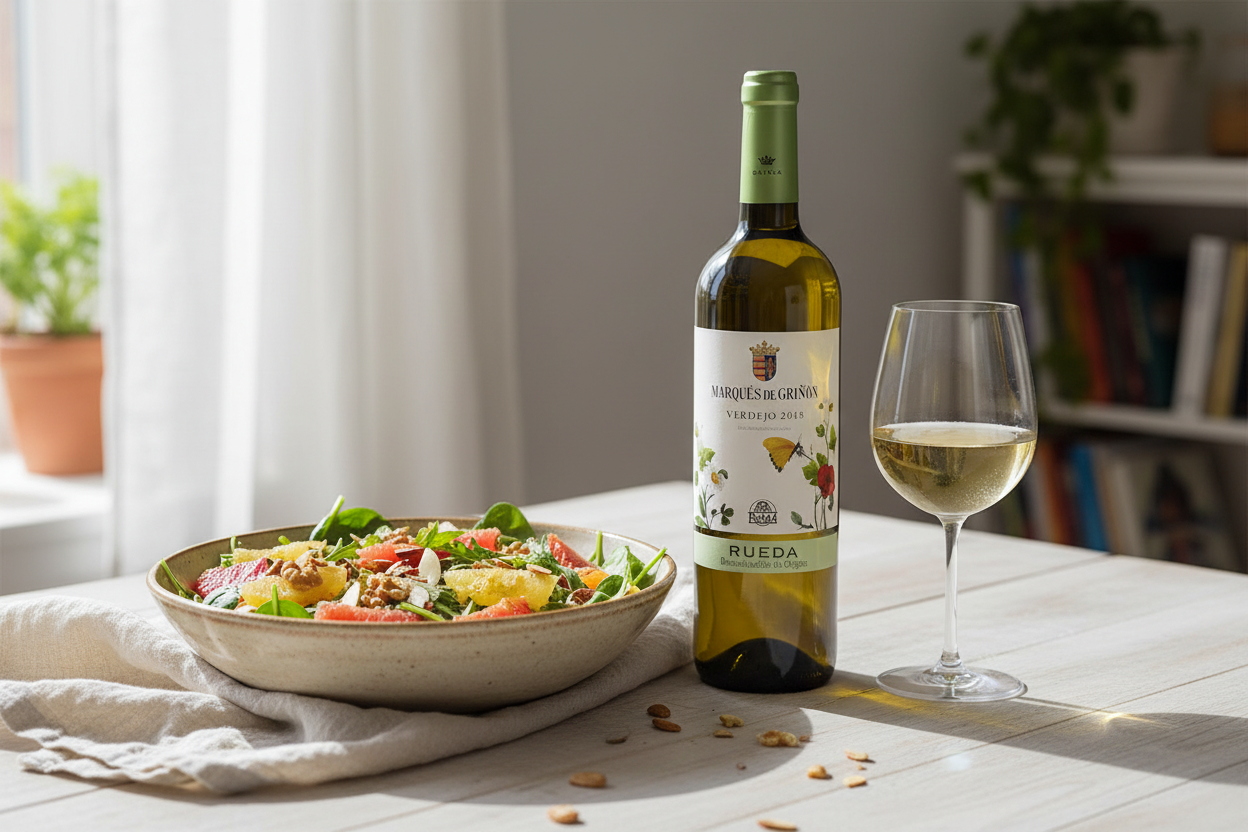 Ensaladas cítricas con frutos secos