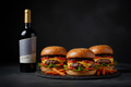 Escorado con Hamburguesas