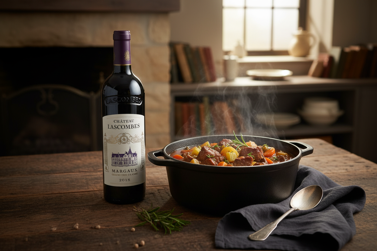 Estofado de venado — Château Lascombes