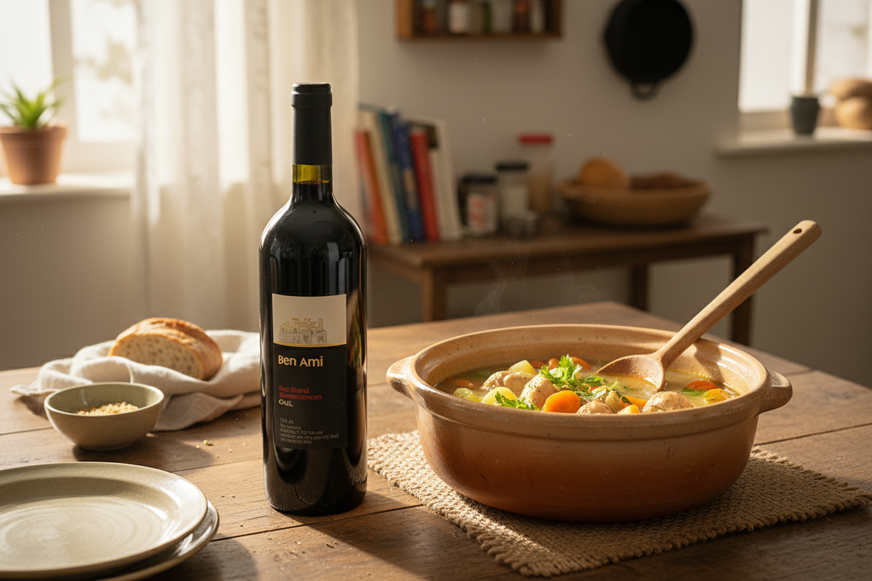 Estofados ligeros con Ben Ami Cabernet Sauvignon